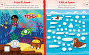 Preschool Activity Book Ocean Animals: 75 Games to Learn Letters, Numbers, Colors, and Shapes (School Skills Activity Books)