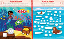 Preschool Activity Book Ocean Animals: 75 Games to Learn Letters, Numbers, Colors, and Shapes (School Skills Activity Books)