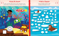 Preschool Activity Book Ocean Animals: 75 Games to Learn Letters, Numbers, Colors, and Shapes (School Skills Activity Books)