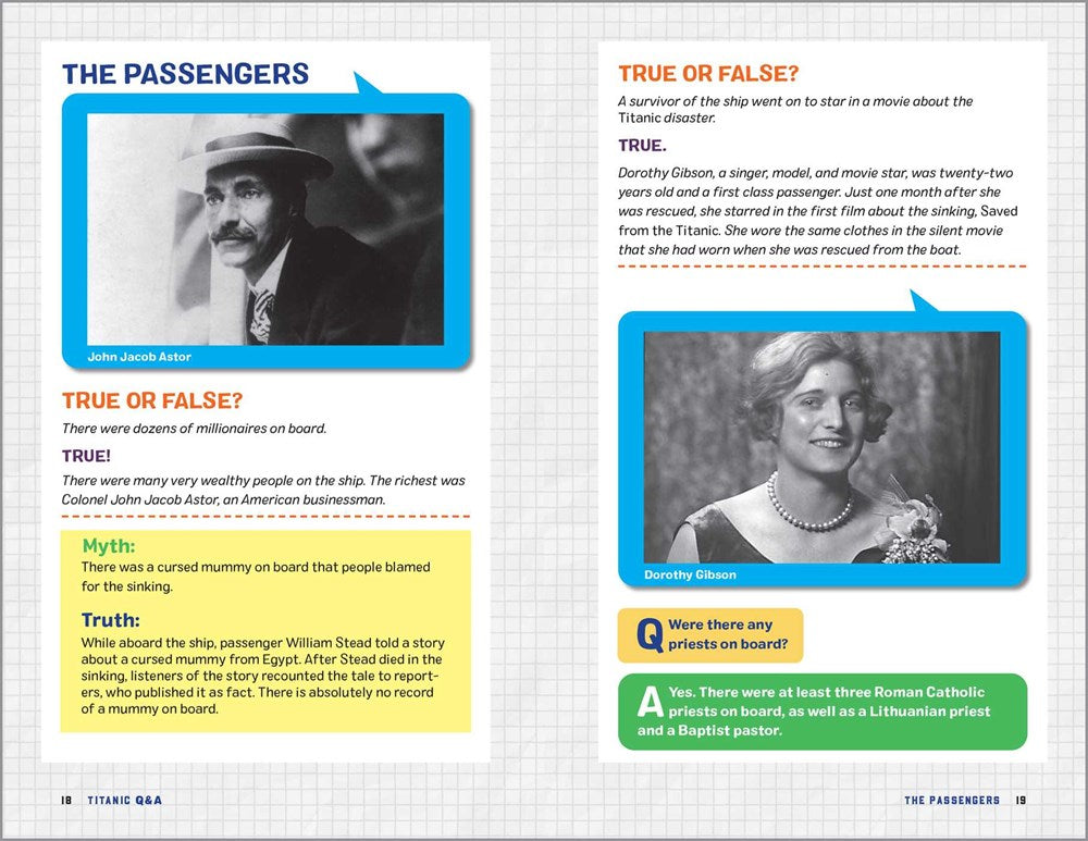 Titanic Q&A: 100 Fascinating Facts for Kids (History Q&A)