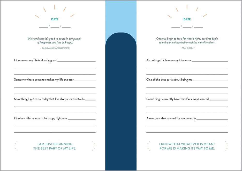 The 5-Minute Gratitude Journal: Give Thanks, Practice Positivity, Find Joy