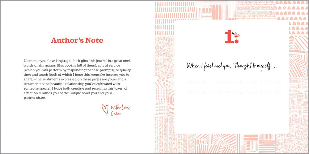 A Love Journal: 100 Things I Love about You (100 Things I Love About You Journal)