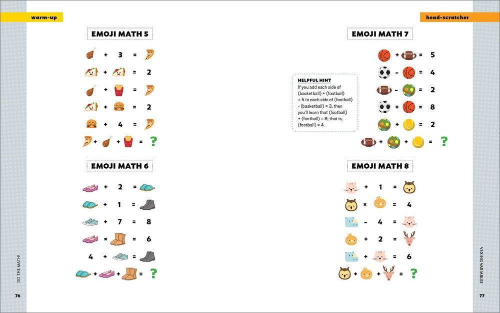 Do the Math!: Challenging, Fun Math Puzzles for Kids