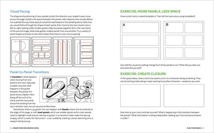 Create Your Own Graphic Novel: A Guide for Kids: Write and Draw Your Own Book