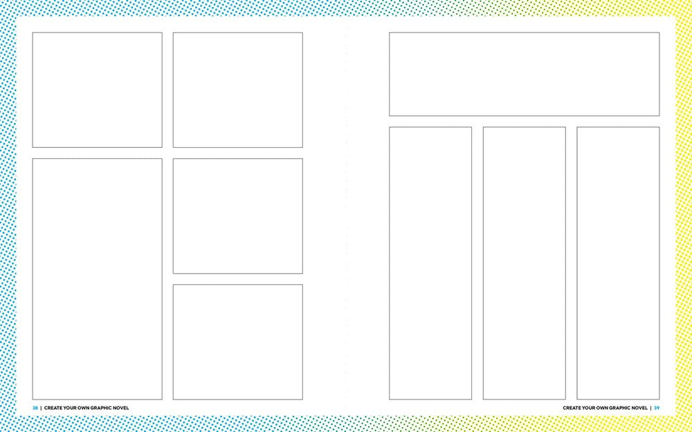 Create Your Own Graphic Novel: A Guide for Kids: Write and Draw Your Own Book