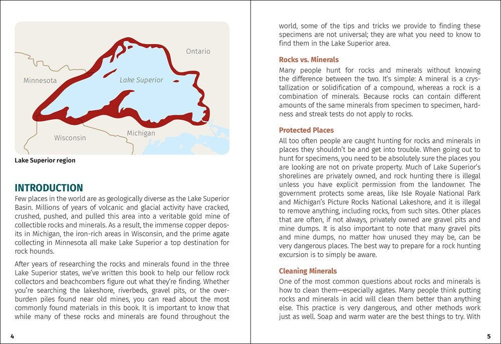 Lake Superior Rocks & Minerals Field Guide
