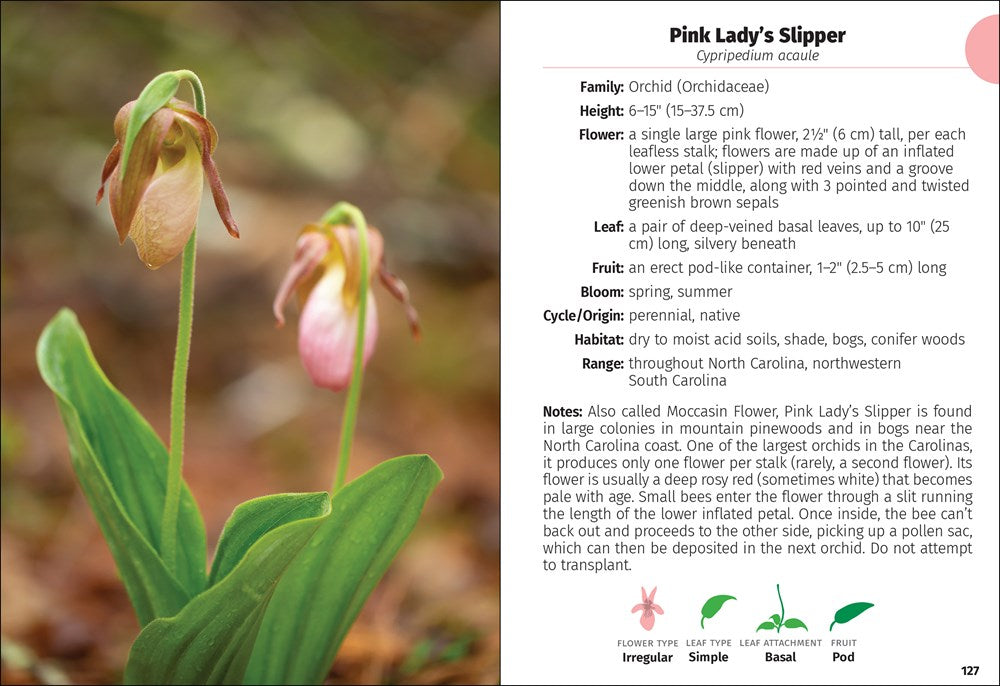 Wildflowers of the Carolinas Field Guide