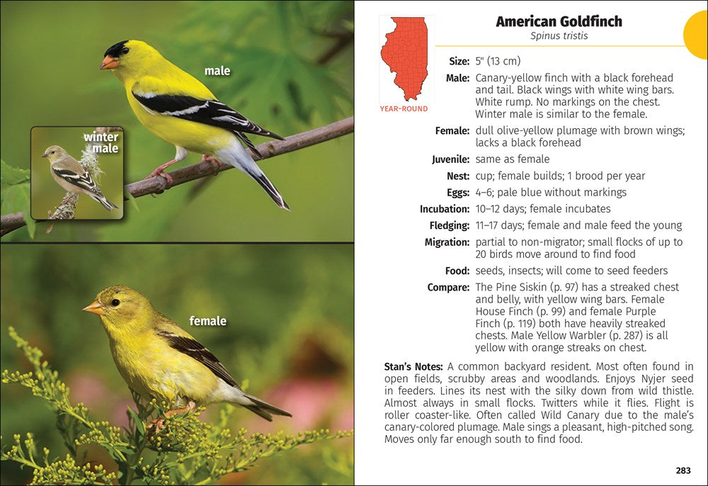 Birds of Illinois Field Guide