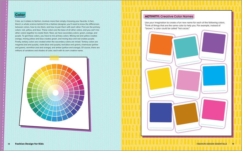 Fashion Design for Kids: Skill-Building Activities for Future Fashion Designers