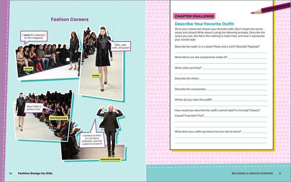 Fashion Design for Kids: Skill-Building Activities for Future Fashion Designers