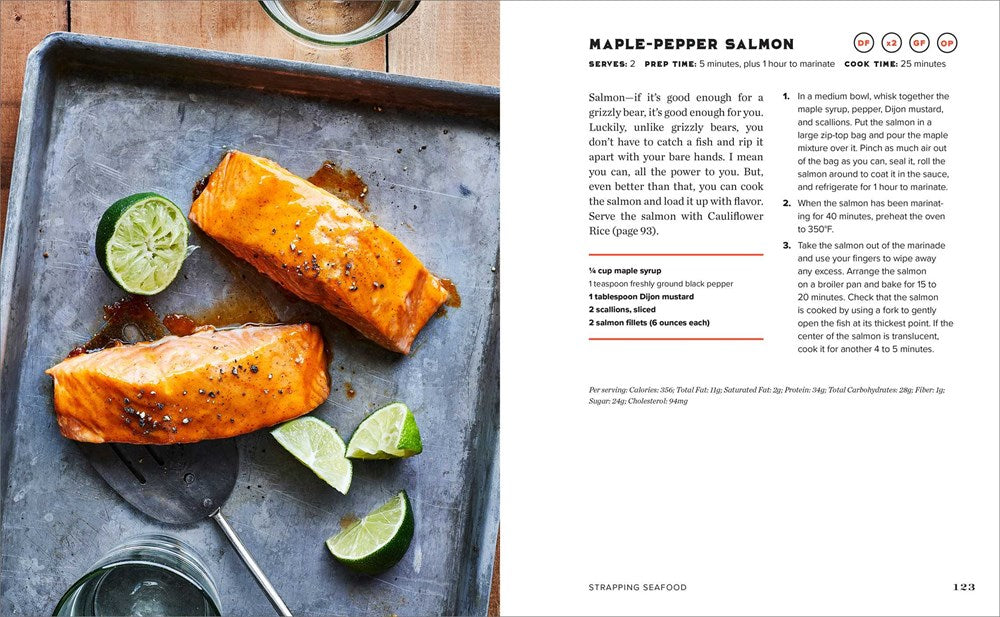 The 5-Ingredient Cookbook for Men: 115 Recipes for Men with Big Appetites and Little Time