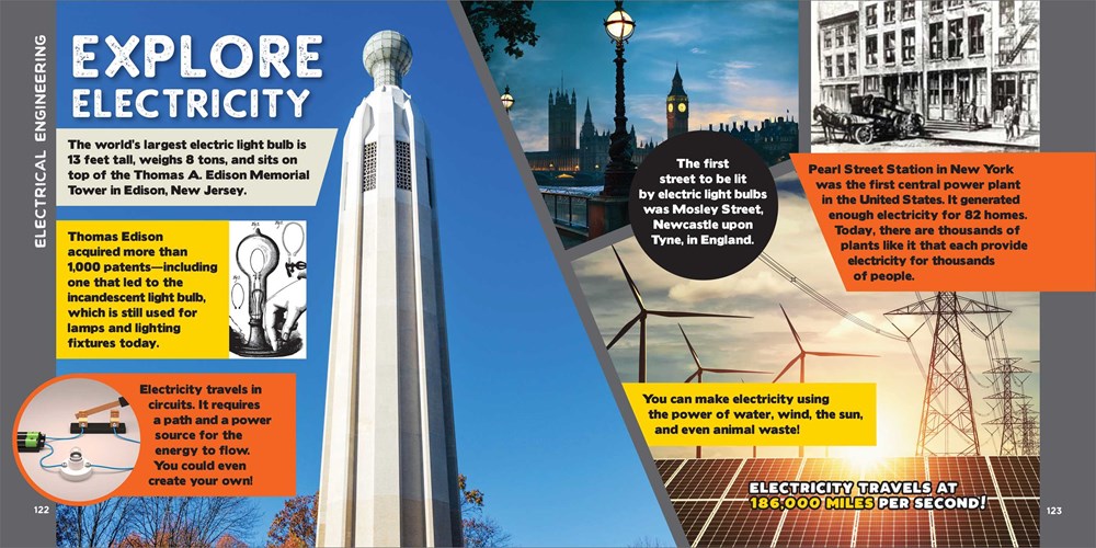 The Fascinating Engineering Book for Kids: 500 Dynamic Facts! (Fascinating Facts)