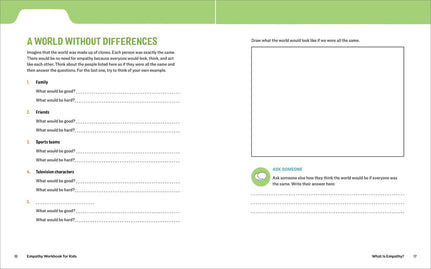 Empathy Workbook for Kids: 50 Activities to Learn About Kindness, Compassion, and Other People's Feelings (Health and Wellness Workbooks for Kids)