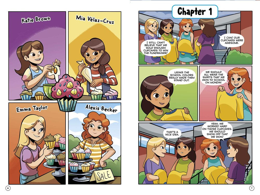 Mia in the Mix The Graphic Novel (Cupcake Diaries: The Graphic Novel)