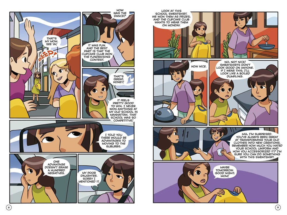 Mia in the Mix The Graphic Novel (Cupcake Diaries: The Graphic Novel)