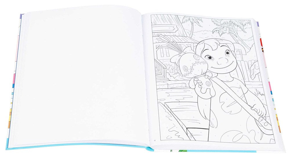 Disney Stitch Color-By-Number