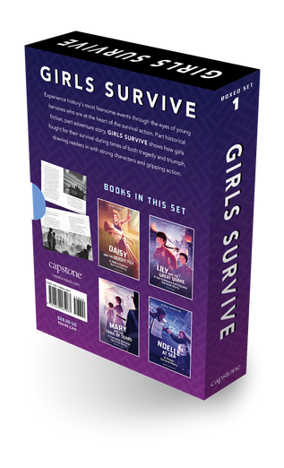 Girls Survive Boxed Set 1: Daisy and the Deadly Flu, Lily and the Great Quake, Mary and the Trail of Tears, Noelle at Sea