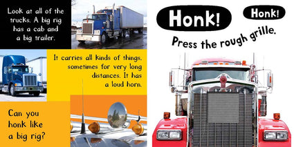 Noisy Trucks: Includes 6 Sounds and an On/Off Switch on the Back Cover! (My First)