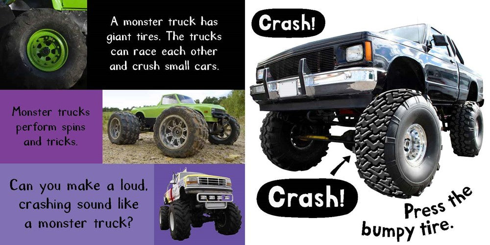 Noisy Trucks: Includes 6 Sounds and an On/Off Switch on the Back Cover! (My First)