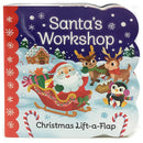 Santa's Workshop: Chunky Lift a Flap Board Book