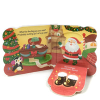 Santa's Workshop: A Christmas Lift-a-Flap Board Book for Babies and Toddlers