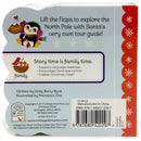 Santa's Workshop: A Christmas Lift-a-Flap Board Book for Babies and Toddlers