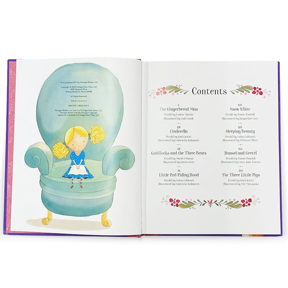 Fairy Tales Treasury: A Timeless Collection of Favorite and Classic Fairy Tales Stories for Children