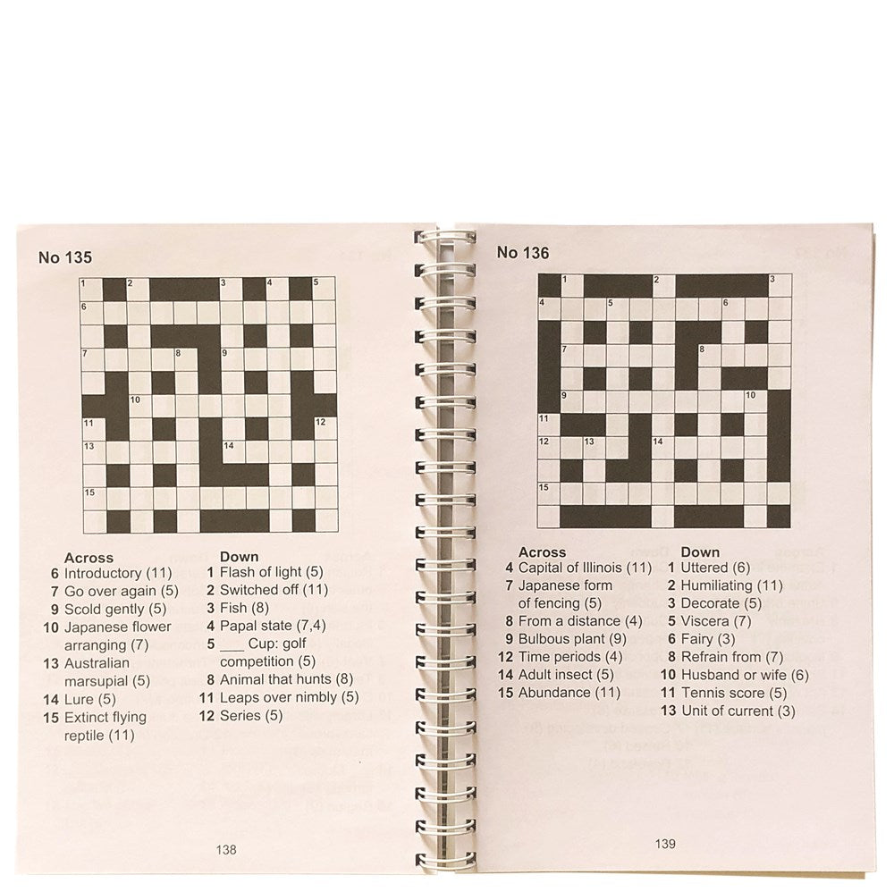 Large Print Crossword Puzzles Blue