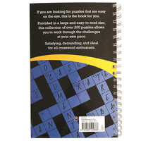 Large Print Crossword Puzzles Blue