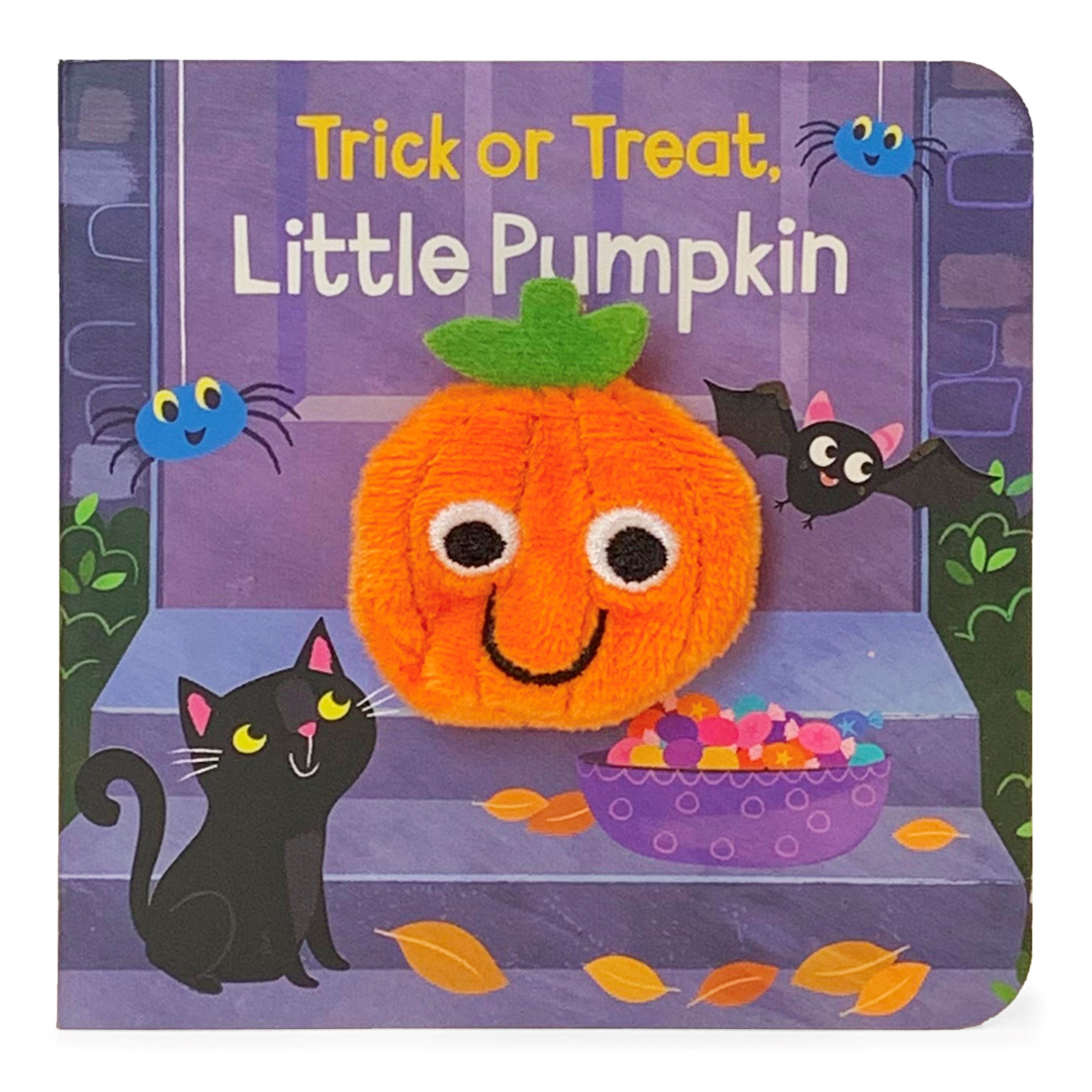 Trick or Treat, Little Pumpkin: Finger Puppet Book