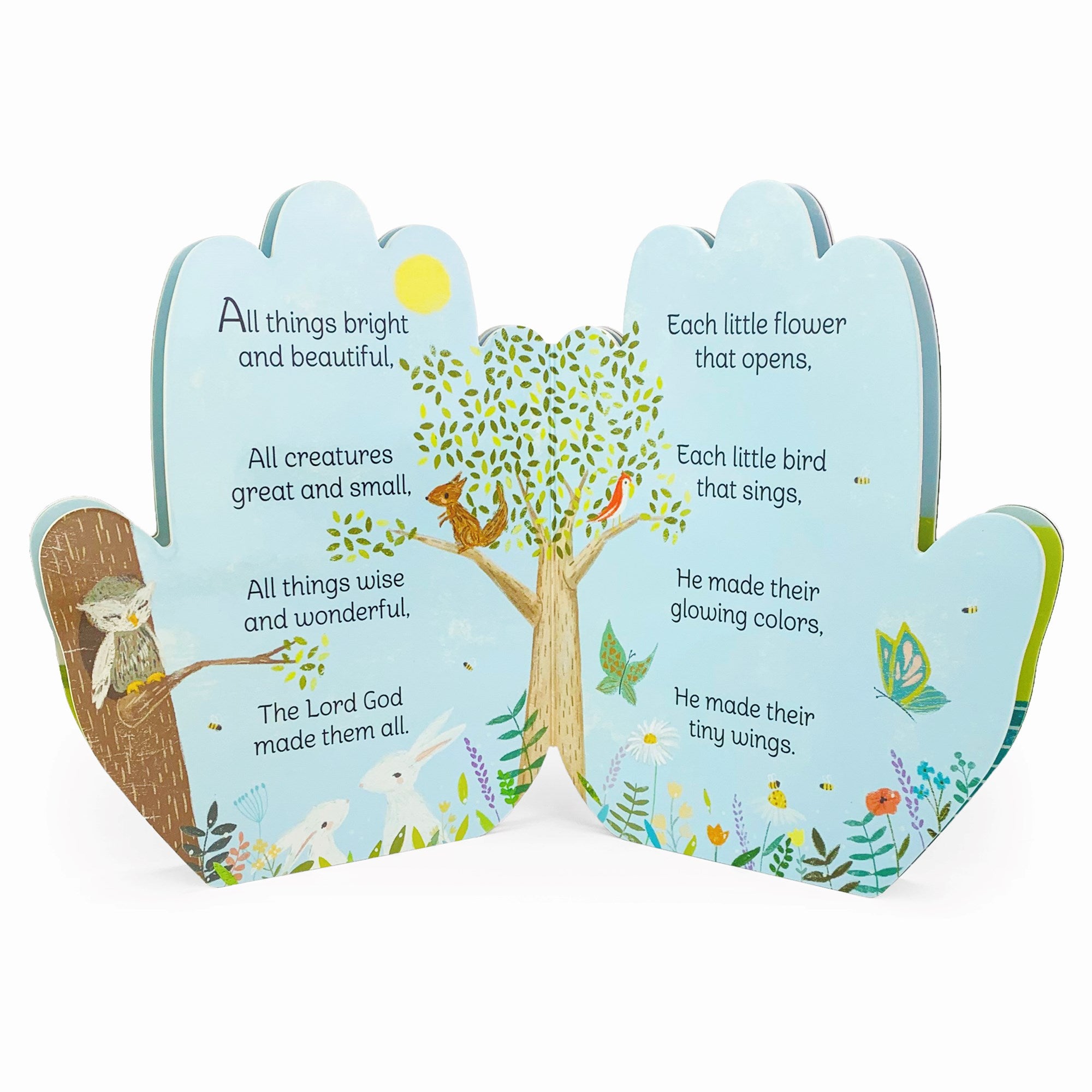 Jesus Loves Me Praying Hands Board Book - Gift for Easter, Christmas, Communions, Birthdays, and more! (Little Sunbeams)