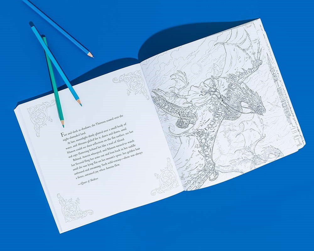 The Throne of Glass Coloring Book