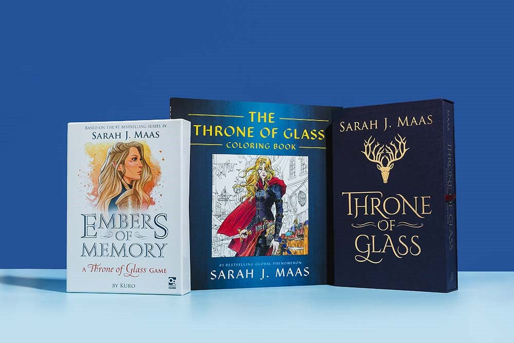 The Throne of Glass Coloring Book