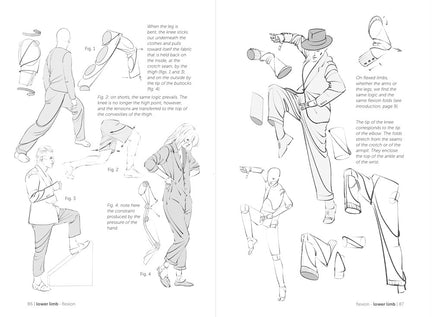 Morpho: Clothing Folds and Creases: Anatomy for Artists (Morpho Anatomy for Artists, 8)