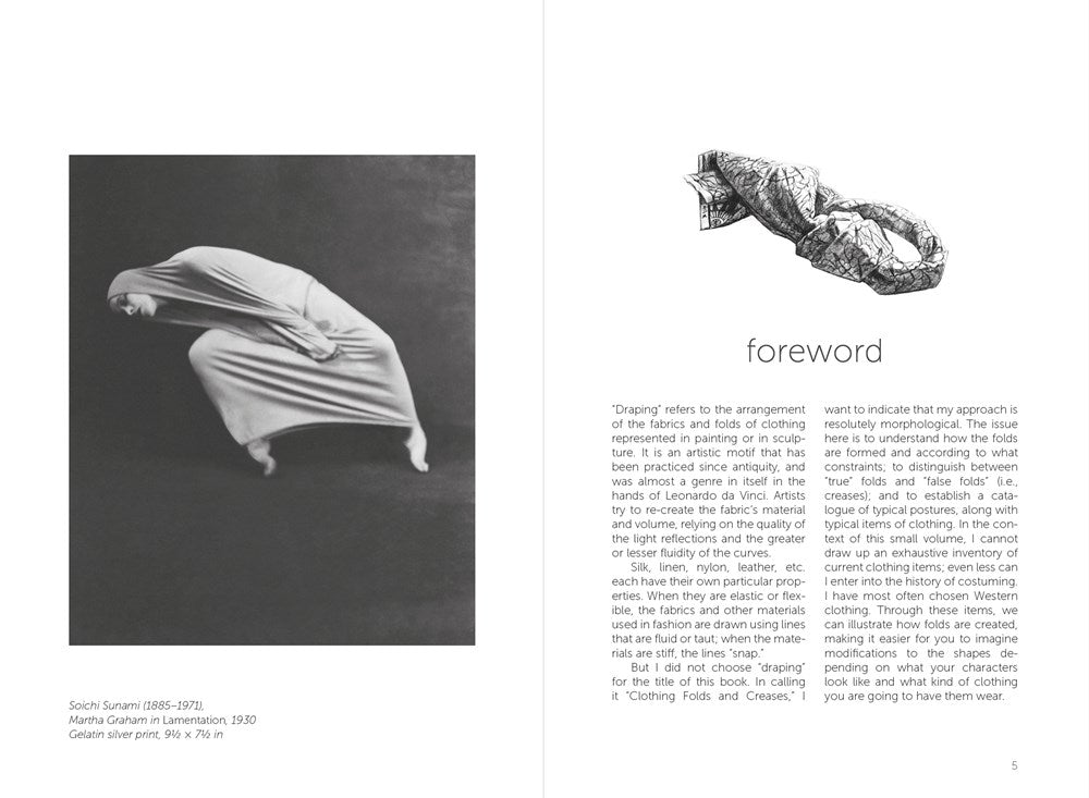 Morpho: Clothing Folds and Creases: Anatomy for Artists (Morpho Anatomy for Artists, 8)
