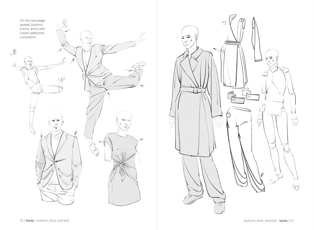 Morpho: Clothing Folds and Creases: Anatomy for Artists (Morpho Anatomy for Artists, 8)