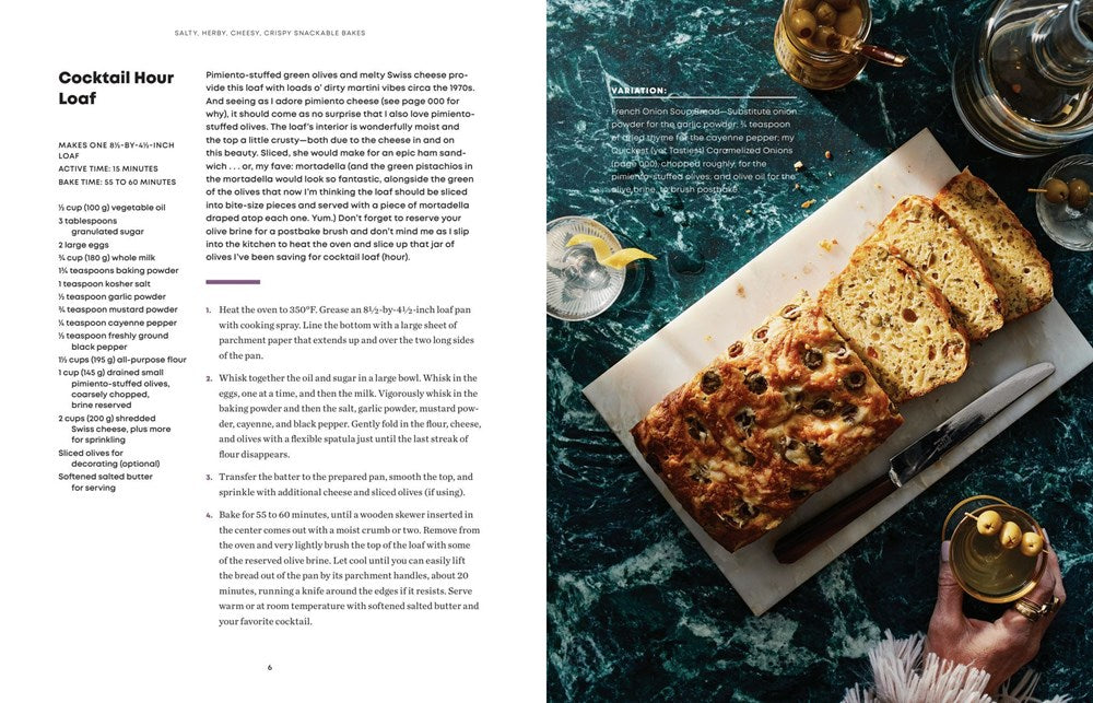 Salty, Cheesy, Herby, Crispy Snackable Bakes: 100 Easy-Peasy, Savory Recipes for 24/7 Deliciousness
