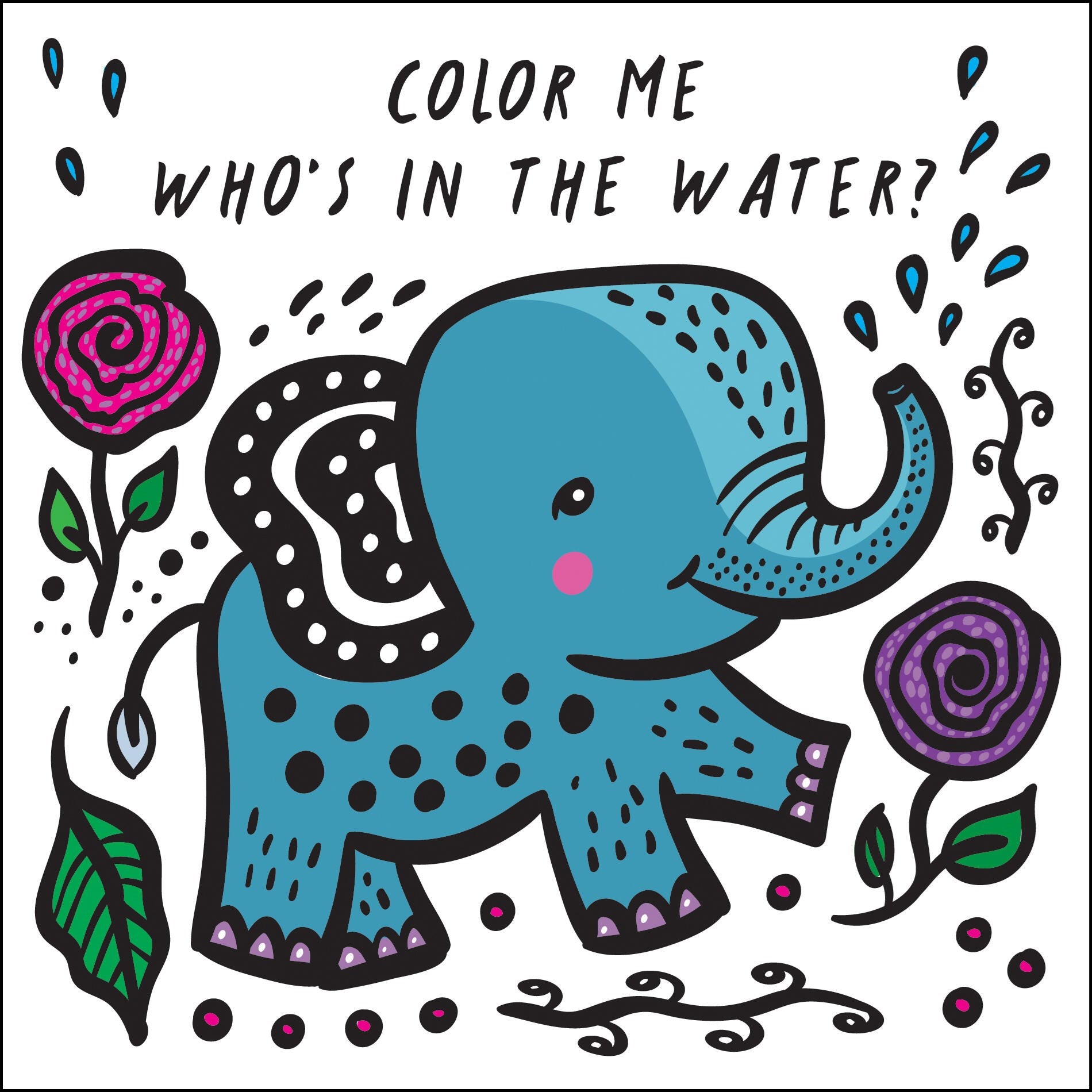 Color Me: Who's in the Water? : Watch Me Change Color in Water