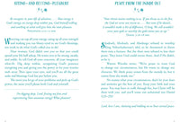 Worry Less, Pray More