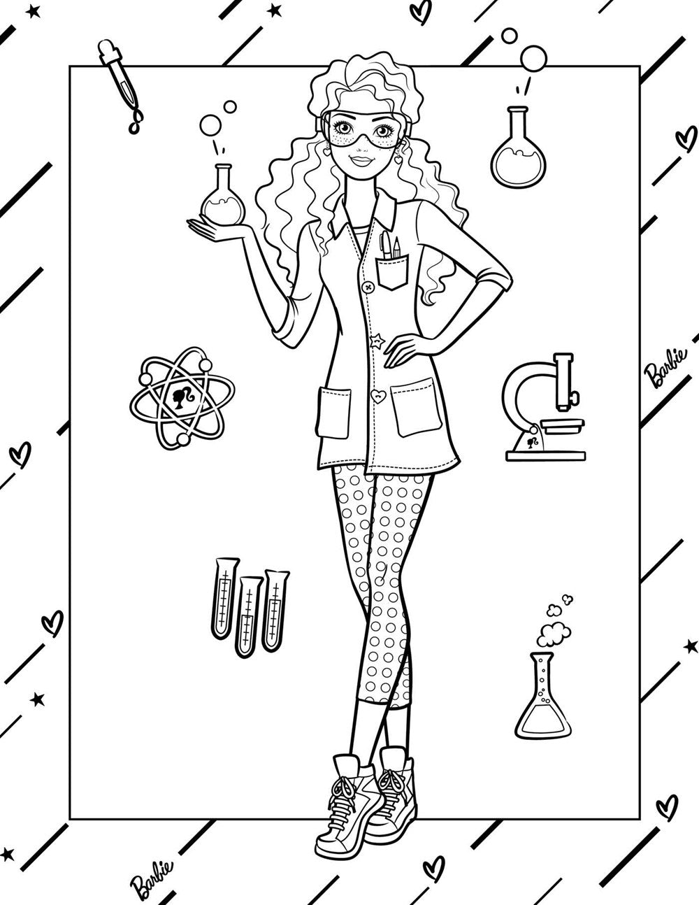Barbie: Giant Coloring Book