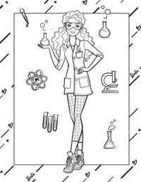 Barbie: Giant Coloring Book