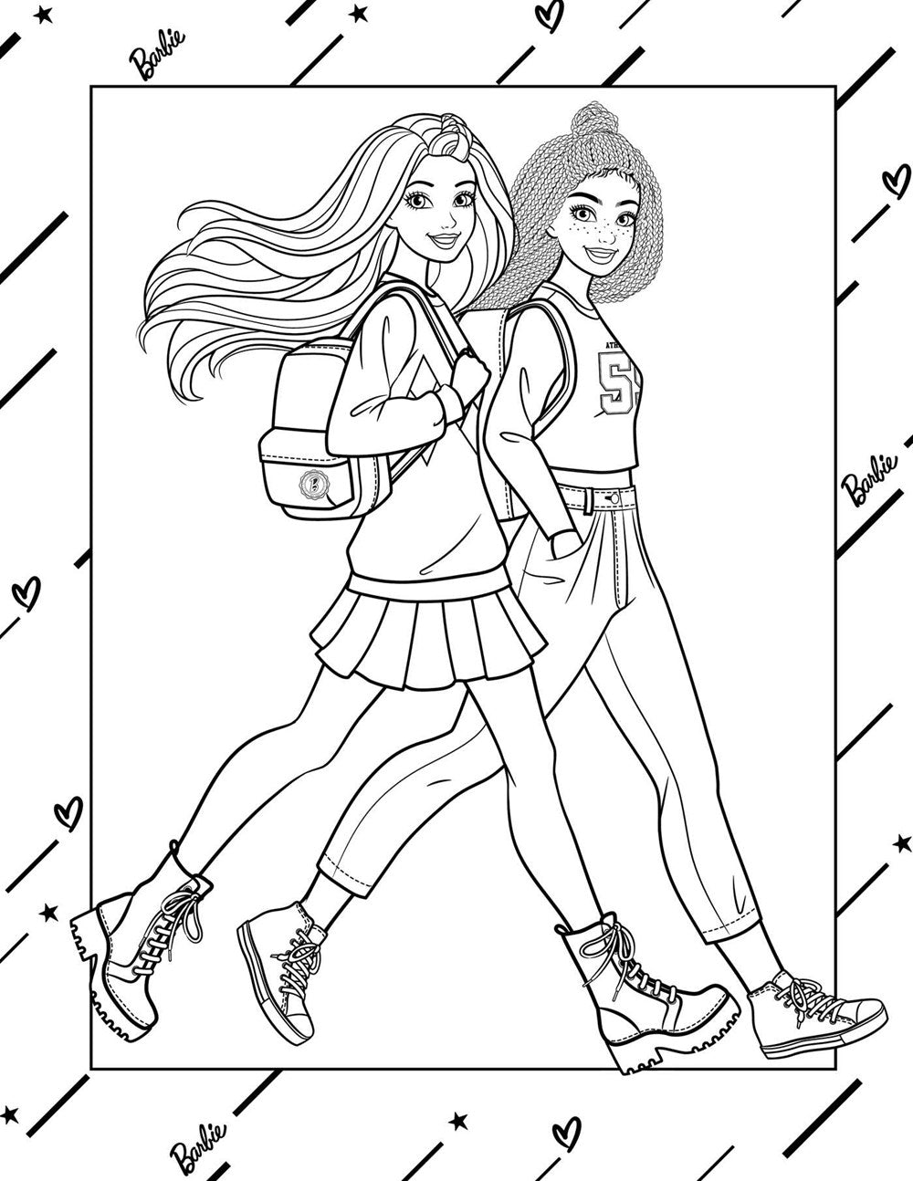Barbie: Giant Coloring Book