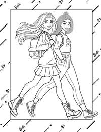 Barbie: Giant Coloring Book