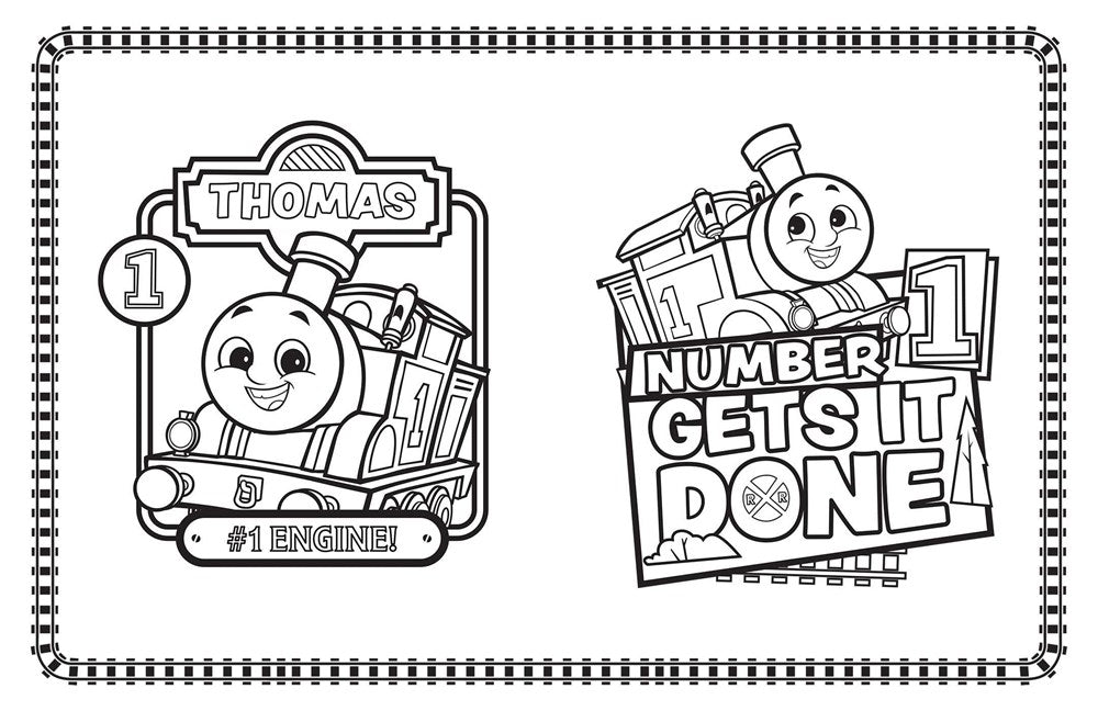 Thomas & Friends: Giant Coloring Book