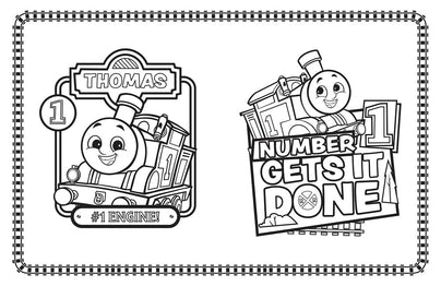 Thomas & Friends: Giant Coloring Book