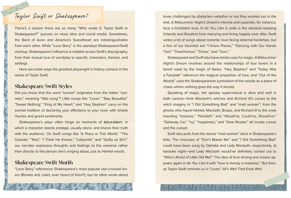 Taylor Swift by the Book: The Literature Behind the Lyrics, from Fairy Tales to Tortured Poets