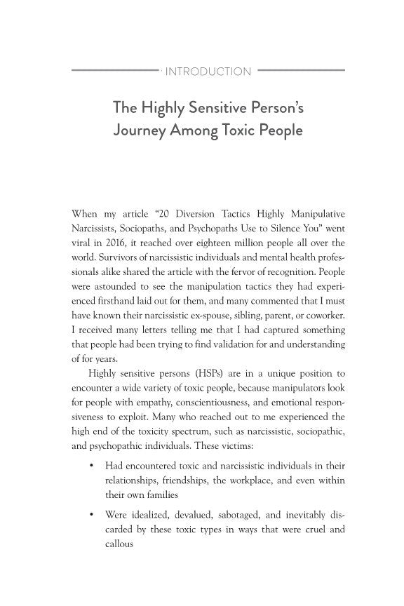 The Highly Sensitive Person's Guide to Dealing with Toxic People: How to Reclaim Your Power from Narcissists and Other Manipulators