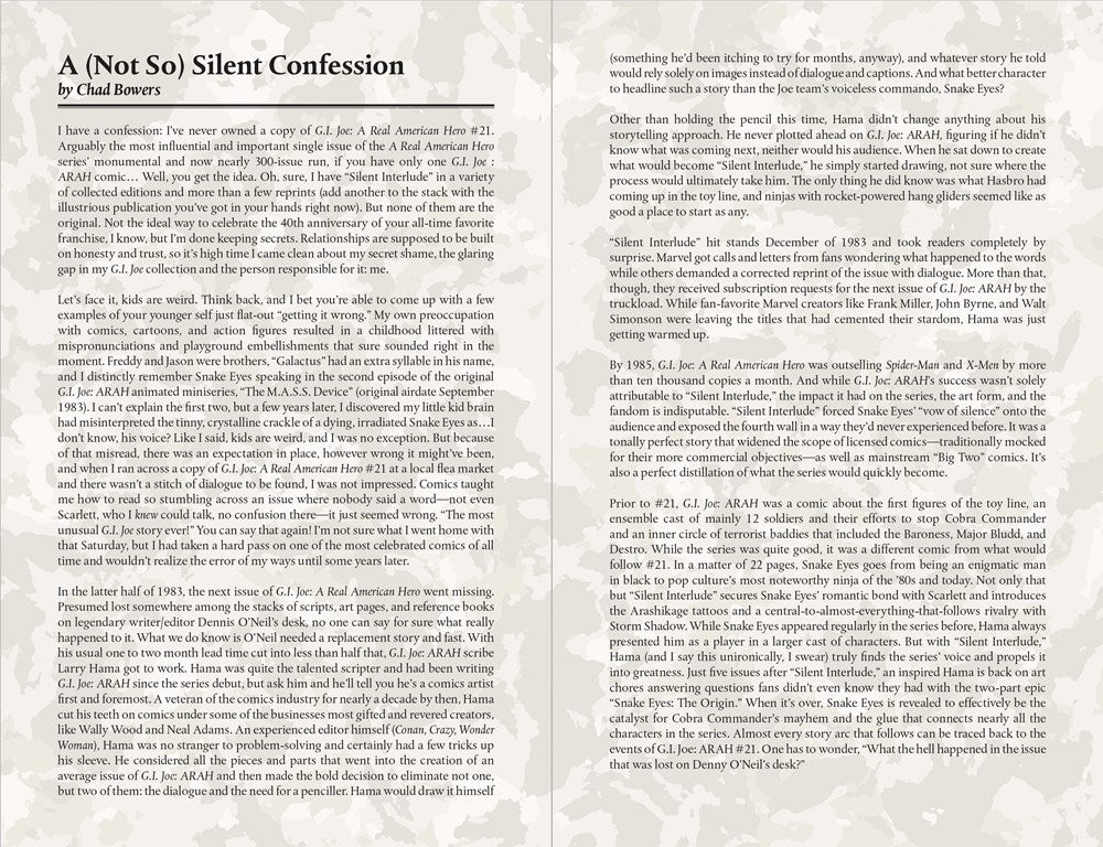 G.I. Joe: A Real American Hero: 40th Anniversary Special Deluxe Edition