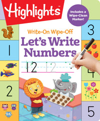 Write-On Wipe-Off Let's Write Numbers