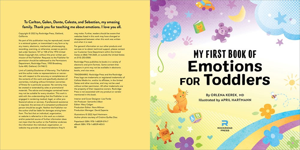 My First Book of Emotions for Toddlers